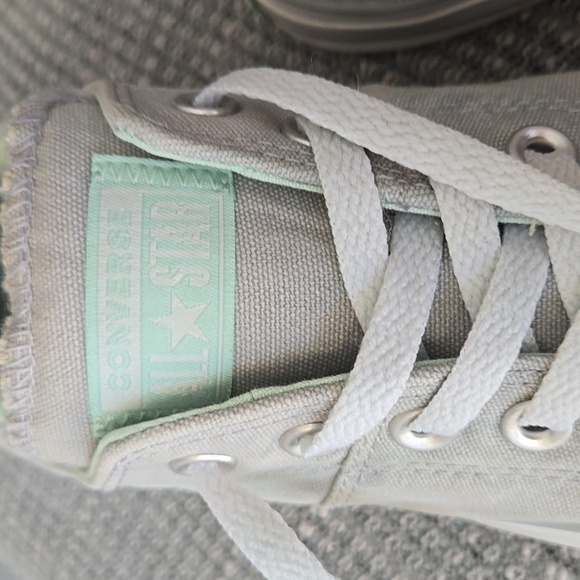 Converse 558659F Chunky Taylor All Star Low Top Madison Women Sneakers Gray - Picture 6 of 12